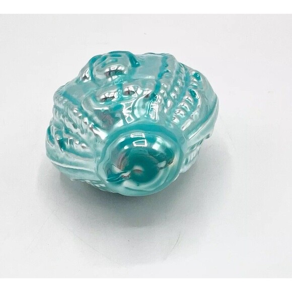 Blown Glass Lady Bust Rose Embossed Drop Christmas Ornament West Germany Vintage - Picture 4 of 8